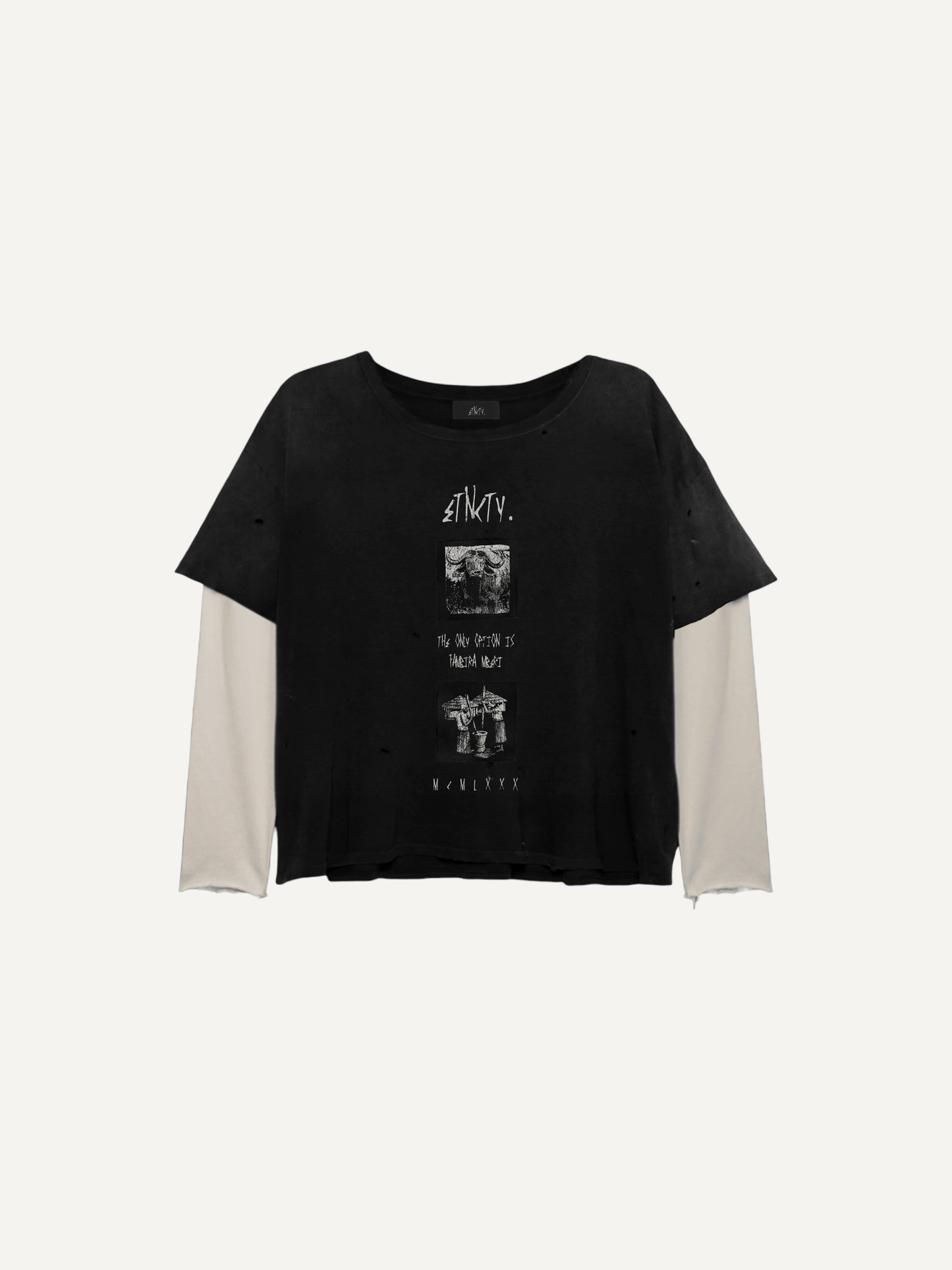Zimbabwe - “The Only Option Is Forward” Double Sleeve Tee