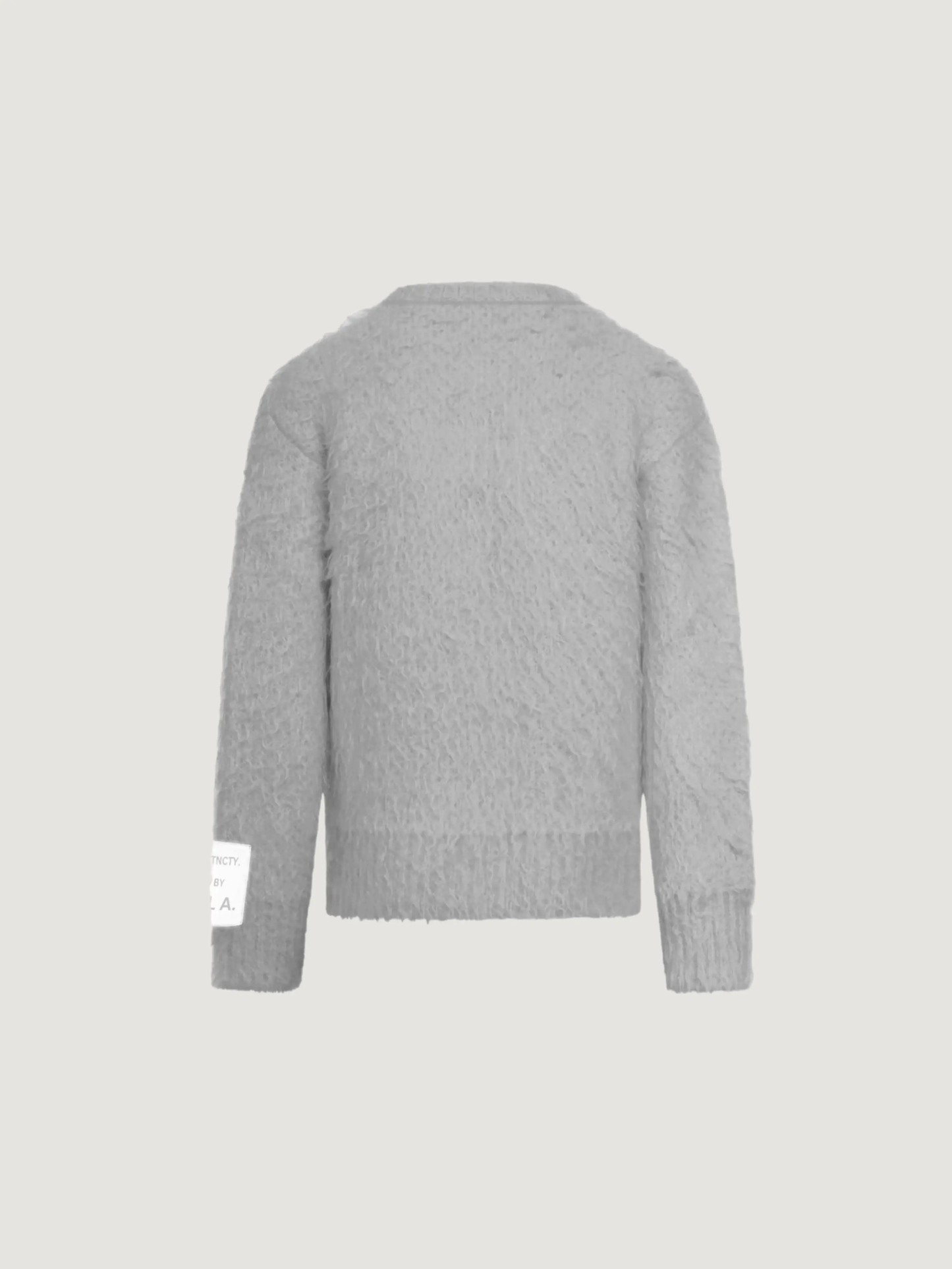 France Grey Mohair Sweater. ETNCTY