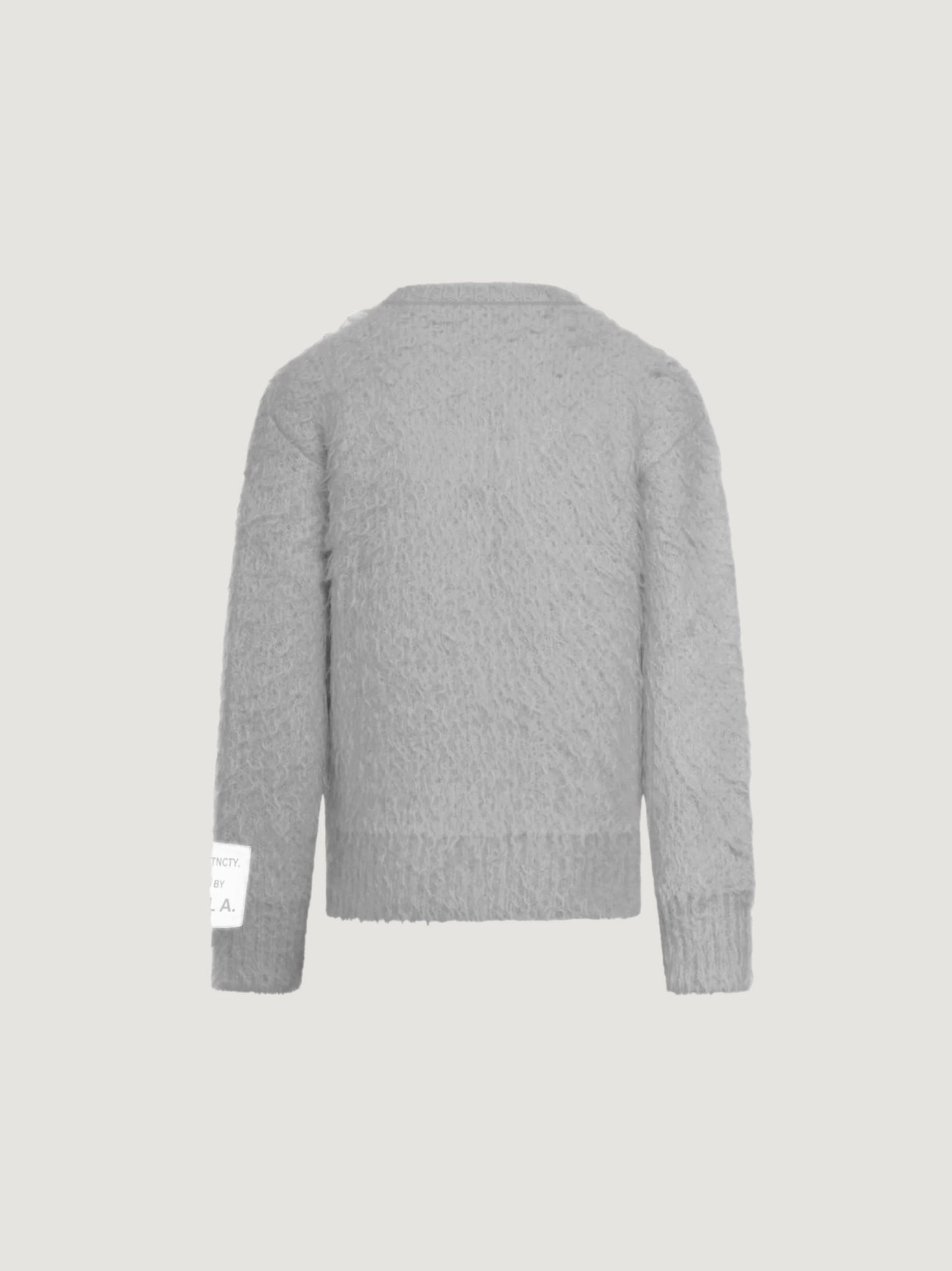 France Grey Mohair Sweater.