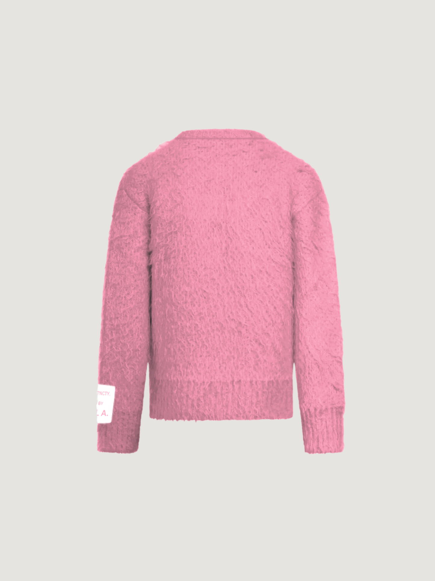 France Pink Mohair Sweater.