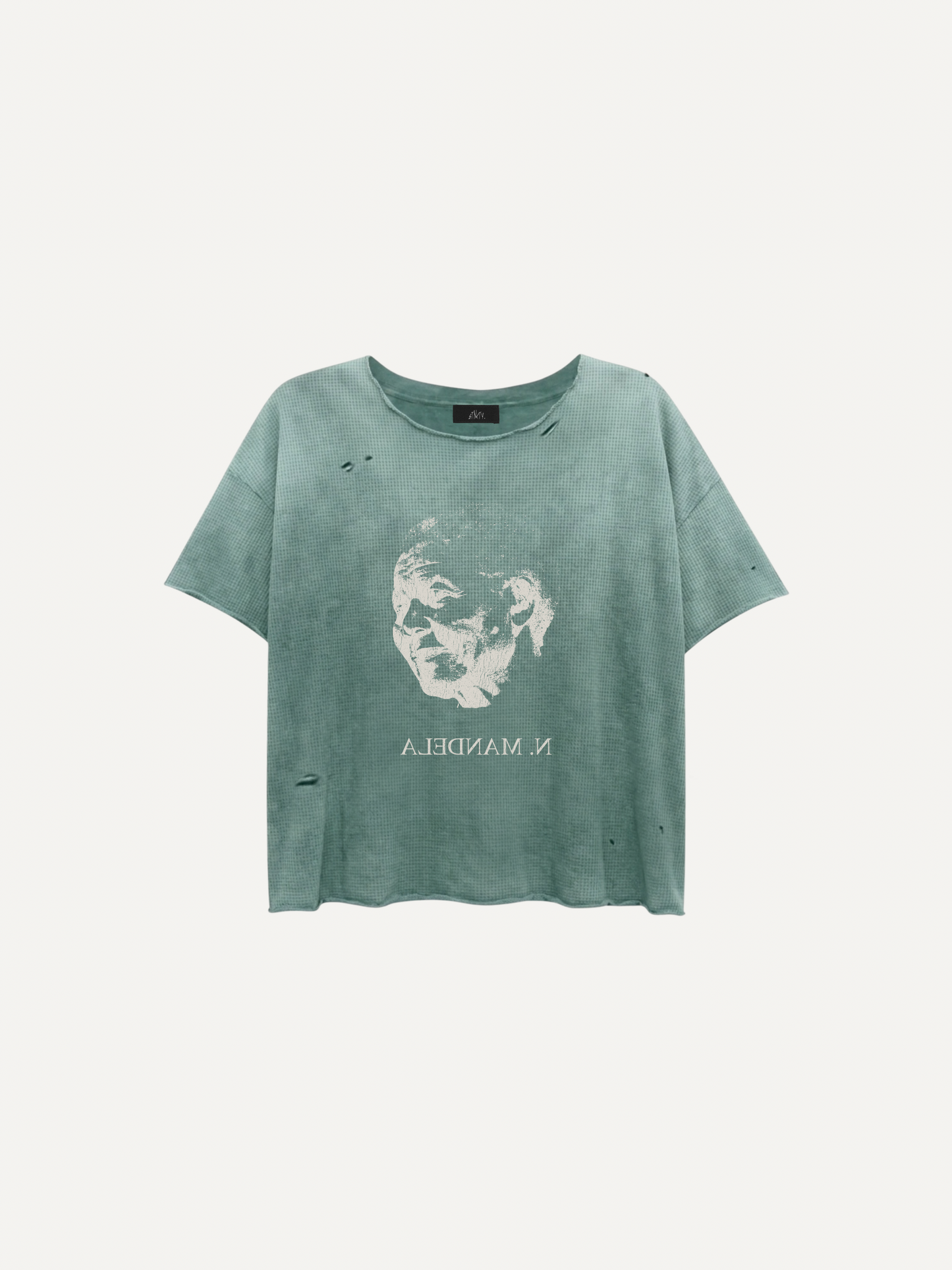 South Africa - “27 Years A Martyr” Waffle Knit Tee